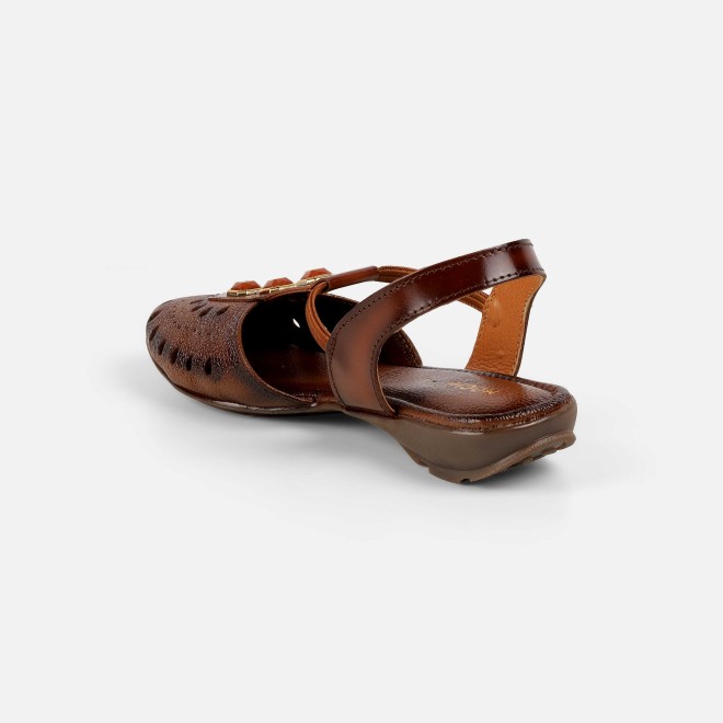 Mochi Women Rust Casual Sandals (SKU: 33-1333-91-36)