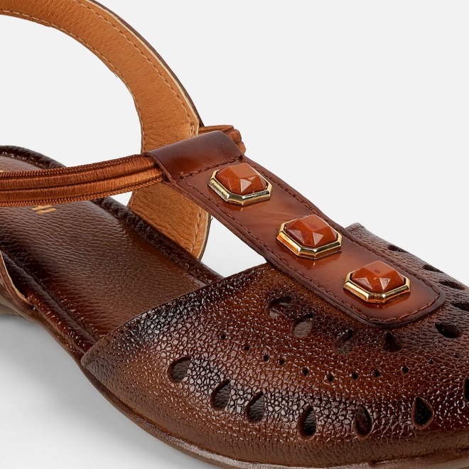 Mochi Women Rust Casual Sandals (SKU: 33-1333-91-36)