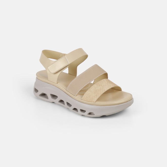 Mochi Women Yellow Casual Sandals (SKU: 33-1339-33-36)