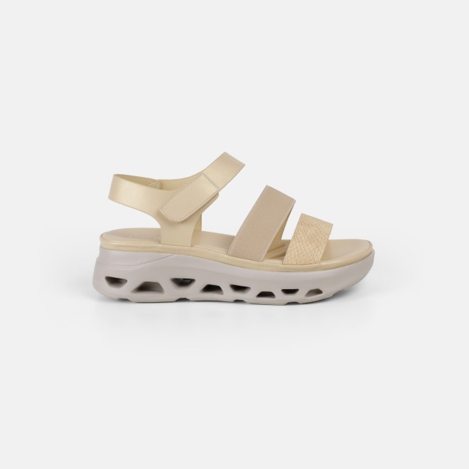 Mochi Women Yellow Casual Sandals (SKU: 33-1339-33-36)