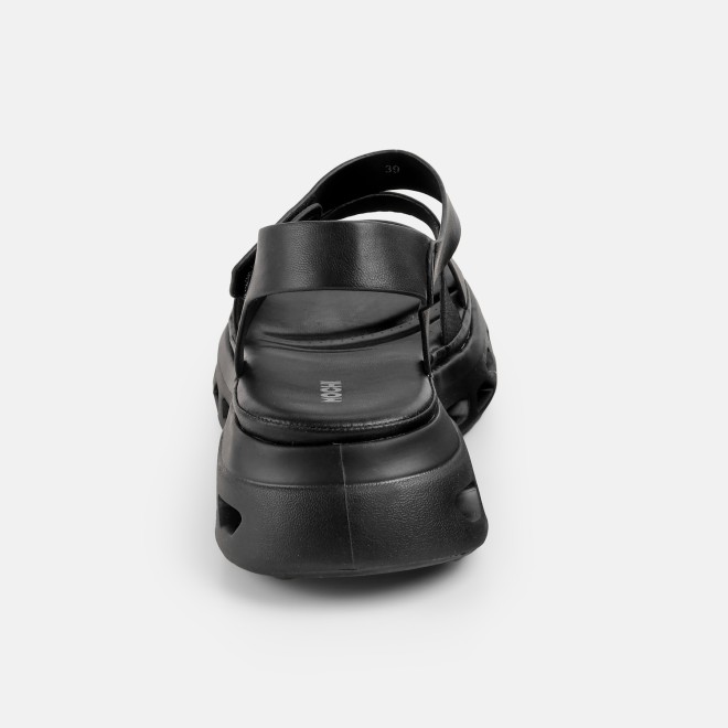 Mochi Women Black Casual Sandals (SKU: 33-1339-11-36)