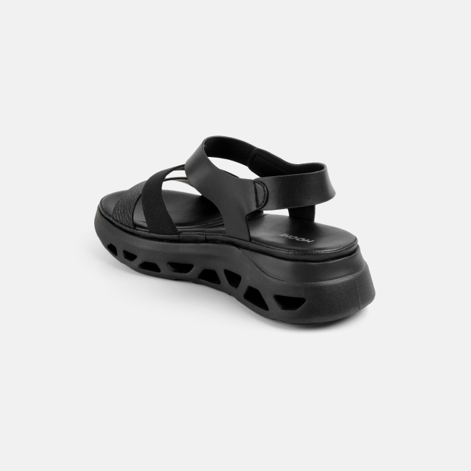 Mochi Women Black Casual Sandals (SKU: 33-1339-11-36)