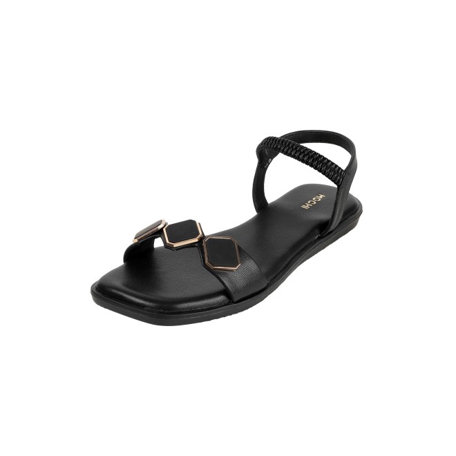 Mochi Women Black Casual Sandals (SKU: 33-1341-11-36)