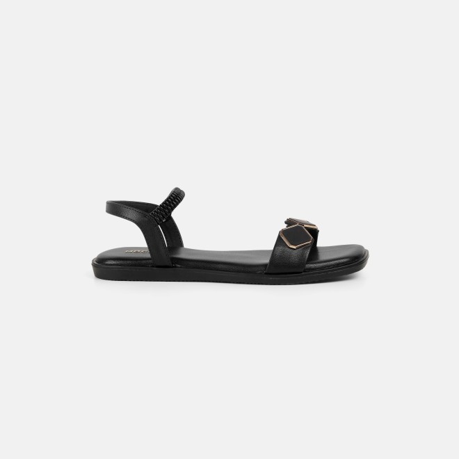 Mochi Women Black Casual Sandals (SKU: 33-1341-11-36)