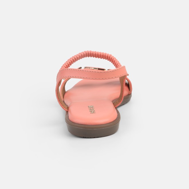 Mochi Women Peach Casual Sandals (SKU: 33-1341-80-36)