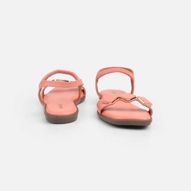 Mochi Women Peach Casual Sandals (SKU: 33-1341-80-36)