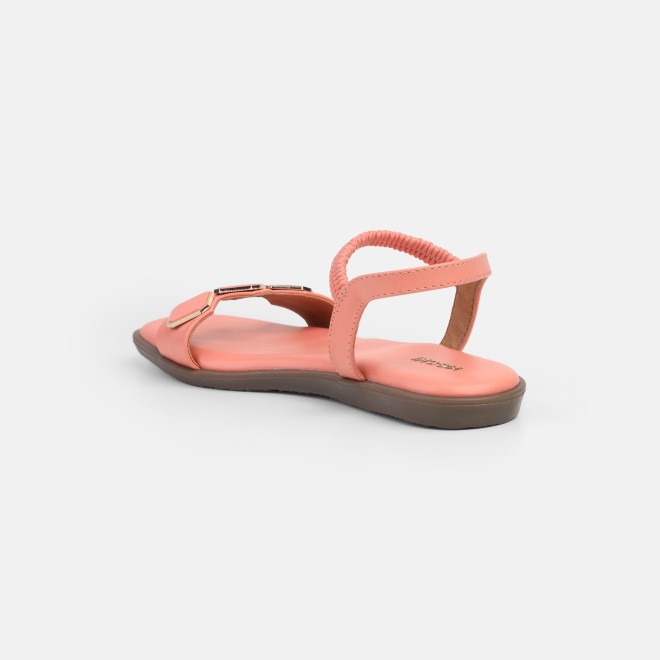 Mochi Women Peach Casual Sandals (SKU: 33-1341-80-36)