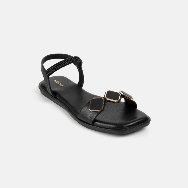 Mochi Women Black Casual Sandals (SKU: 33-1341L-11-42)