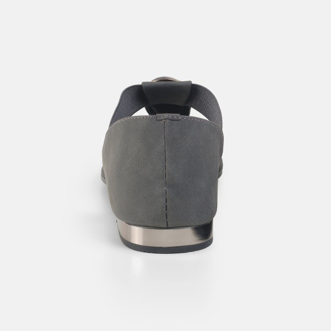Mochi Women Grey Casual Sandals (SKU: 33-1348-14-36)