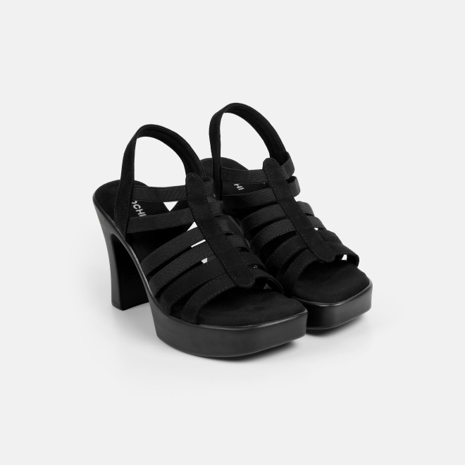 Mochi Women Black Casual Sandals (SKU: 33-1350-11-36)