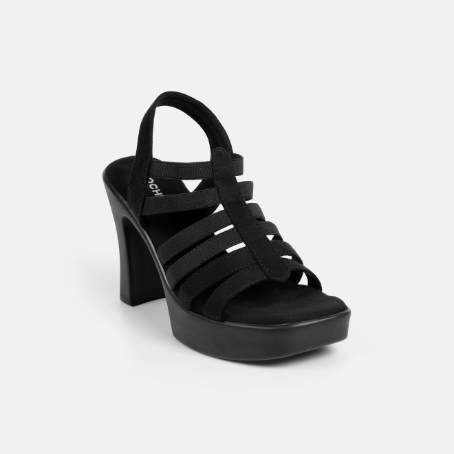Mochi Women Black Casual Sandals (SKU: 33-1350-11-36)