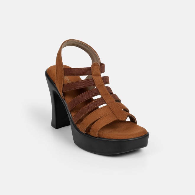 Mochi Women Tan Casual Sandals (SKU: 33-1350-23-38)