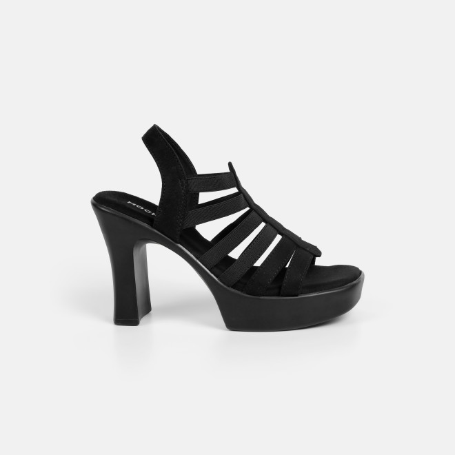 Mochi Women Black Casual Sandals (SKU: 33-1350-11-36)