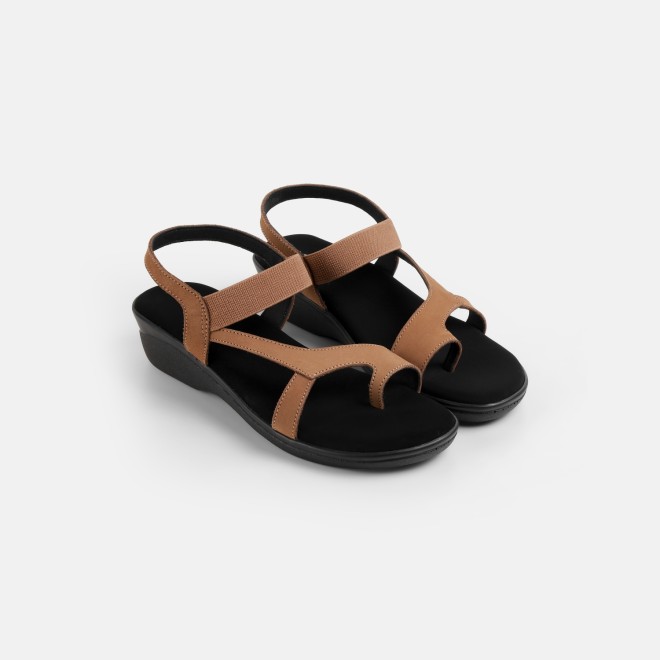 Mochi Women Beige Casual Sandals (SKU: 33-1353-20-36)