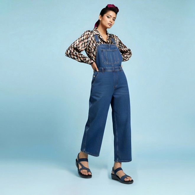 Mochi Women Blue-navy Casual Sandals (SKU: 33-1353-17-36)