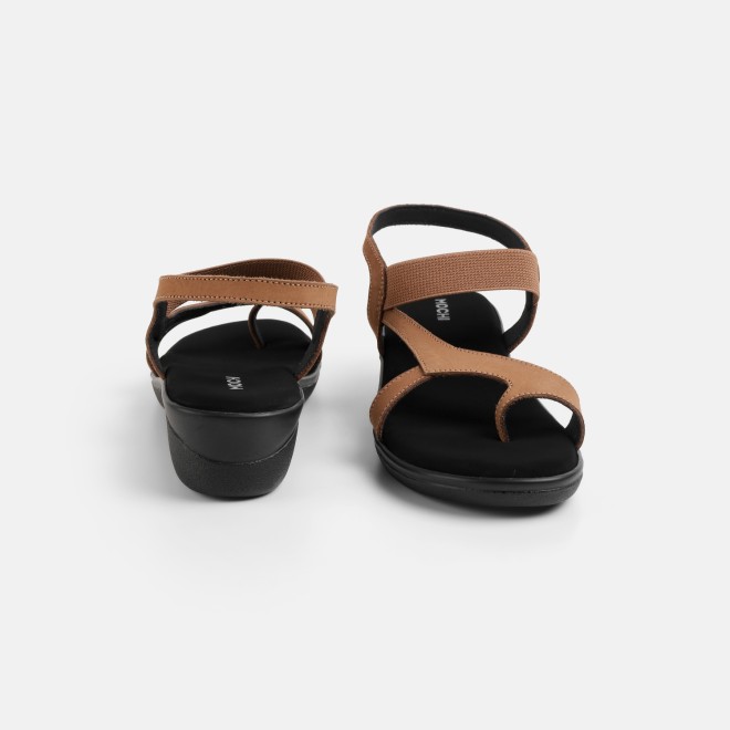 Mochi Women Beige Casual Sandals (SKU: 33-1353-20-36)
