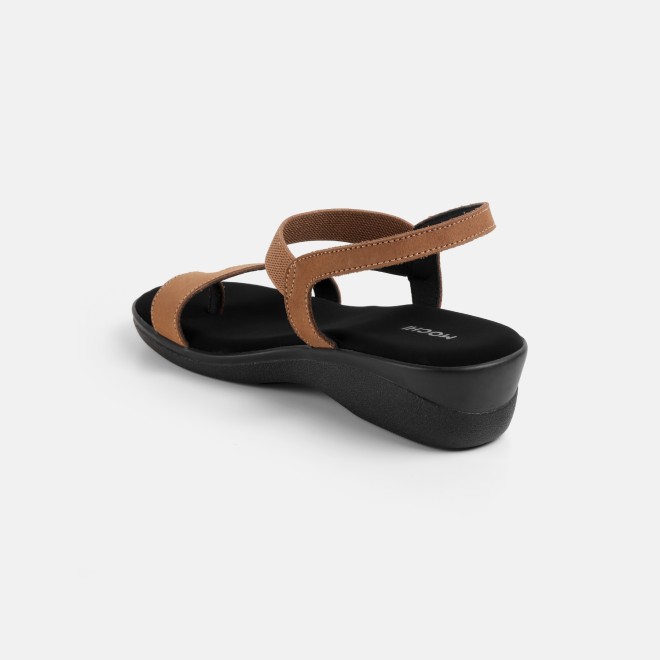Mochi Women Beige Casual Sandals (SKU: 33-1353-20-36)