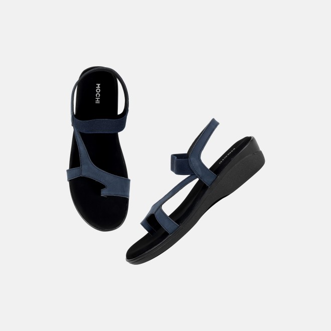 Mochi Women Blue-navy Casual Sandals (SKU: 33-1353-17-36)