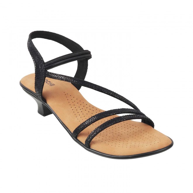 Mochi Women Black Casual Sandals (SKU: 33-1360-11-36)