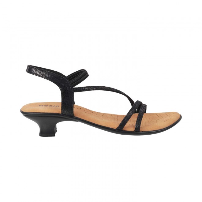 Mochi Women Black Casual Sandals (SKU: 33-1360-11-36)