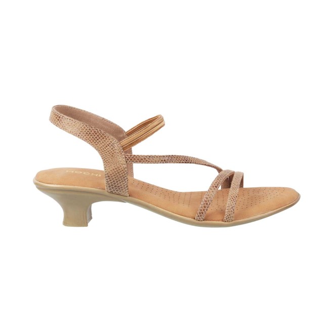 Mochi Women Beige Casual Sandals (SKU: 33-1360-20-36)