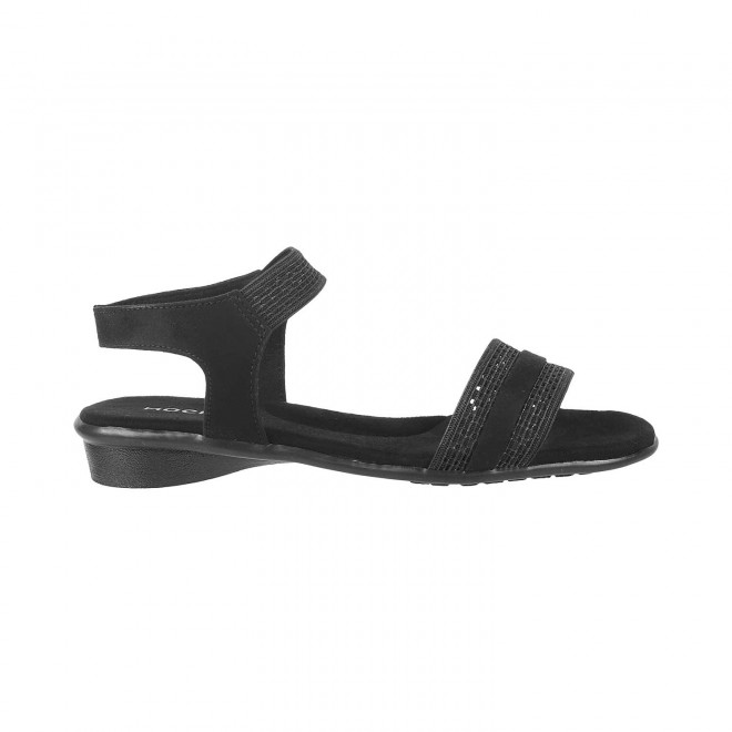 Mochi Women Black Casual Sandals (SKU: 33-1415-11-36)