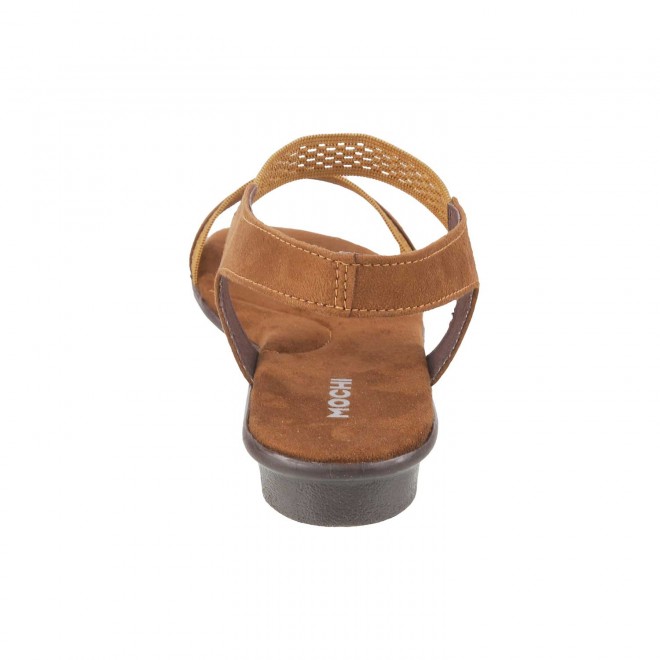 Mochi Women Tan Casual Sandals (SKU: 33-1415-23-36)