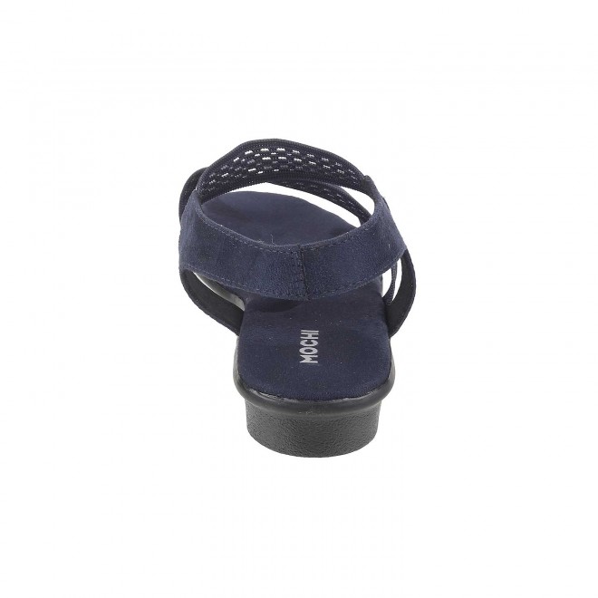 Mochi Women Blue Casual Sandals (SKU: 33-1416-45-37)
