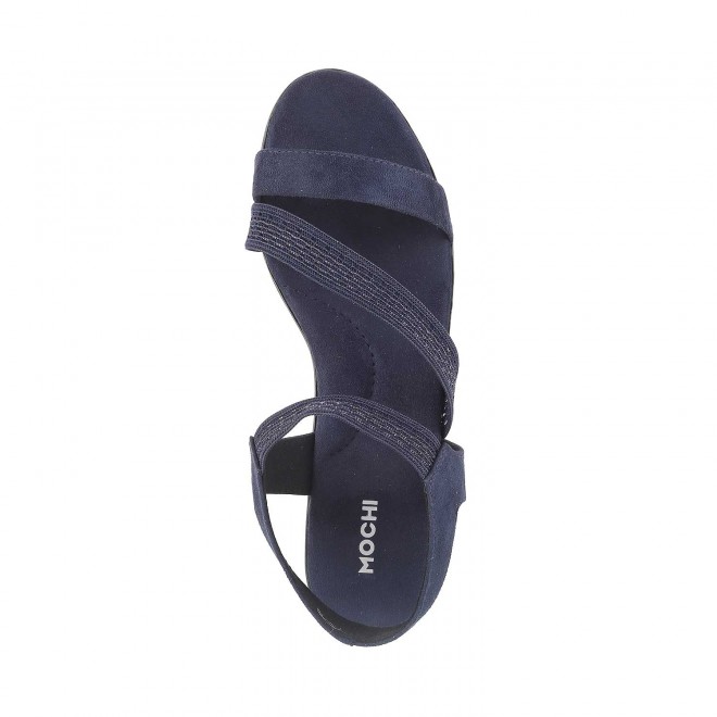 Mochi Women Blue Casual Sandals (SKU: 33-1416-45-37)