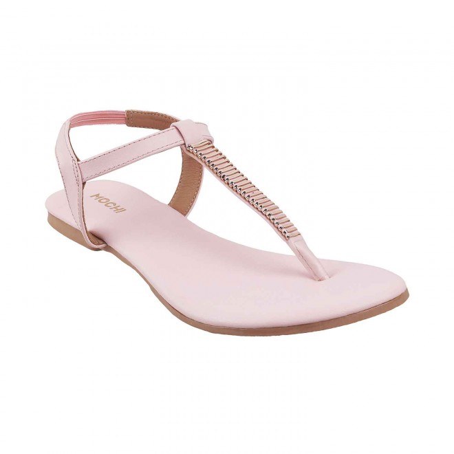 Mochi Women Pink Casual Sandals (SKU: 33-1417-24-36)