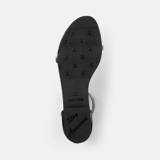 Mochi Women Black Casual Sandals (SKU: 33-1445-11-36)