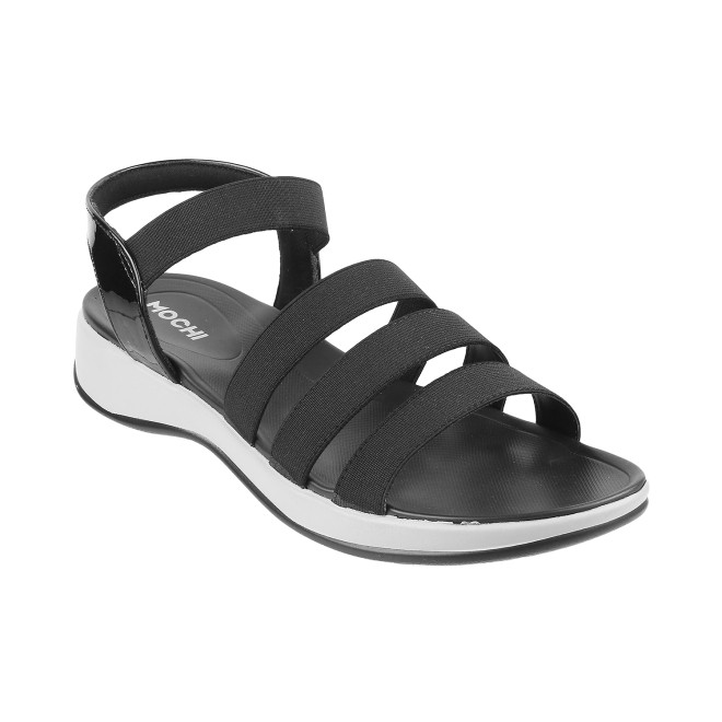 Mochi Women Black Casual Sandals (SKU: 33-1446-11-36)