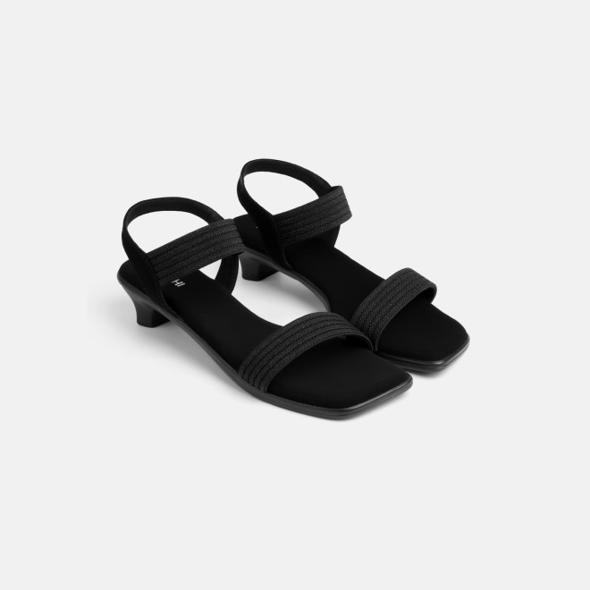 Mochi Women Black Casual Sandals (SKU: 33-1459-11-36)