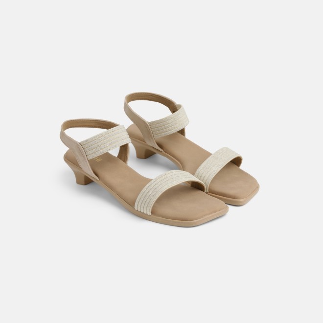 Mochi Women Gold Casual Sandals (SKU: 33-1459-15-36)
