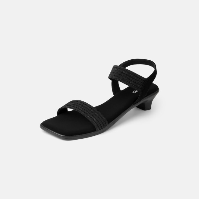 Mochi Women Black Casual Sandals (SKU: 33-1459-11-36)