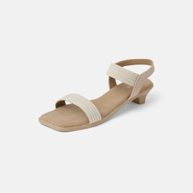 Mochi Women Gold Casual Sandals (SKU: 33-1459-15-36)