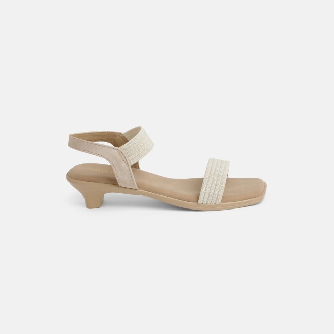 Mochi Women Gold Casual Sandals (SKU: 33-1459-15-36)