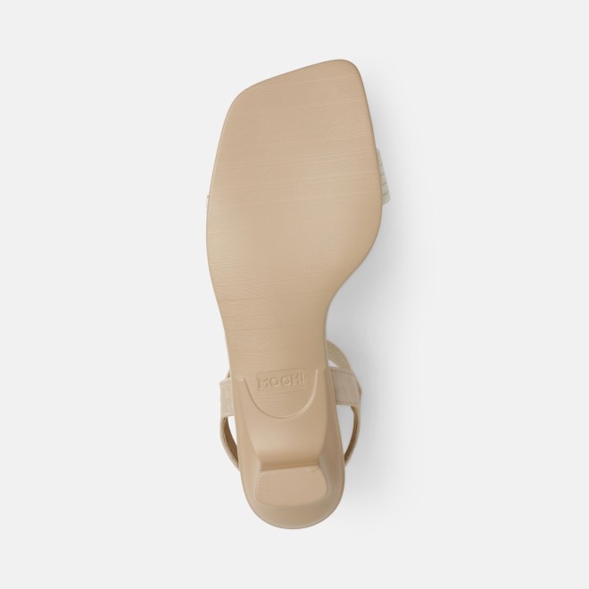 Mochi Women Gold Casual Sandals (SKU: 33-1459-15-36)