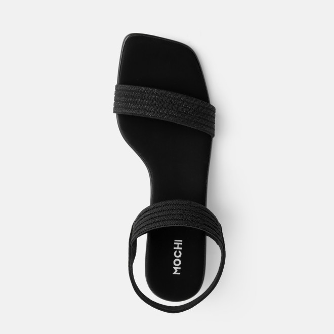 Mochi Women Black Casual Sandals (SKU: 33-1459-11-36)