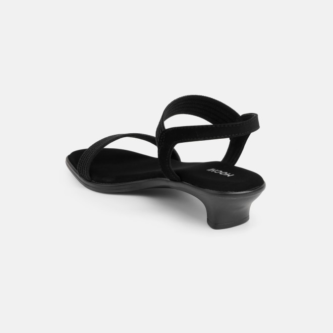 Mochi Women Black Casual Sandals (SKU: 33-1459-11-36)