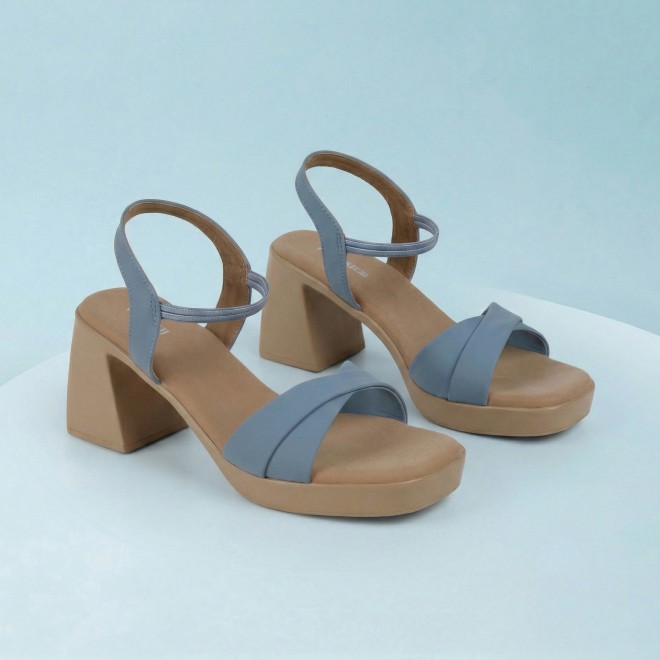 Mochi Women Blue Casual Sandals