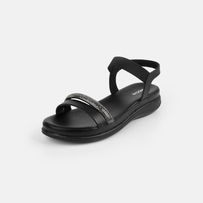 Mochi Women Black Casual Sandals (SKU: 33-1481-11-36)