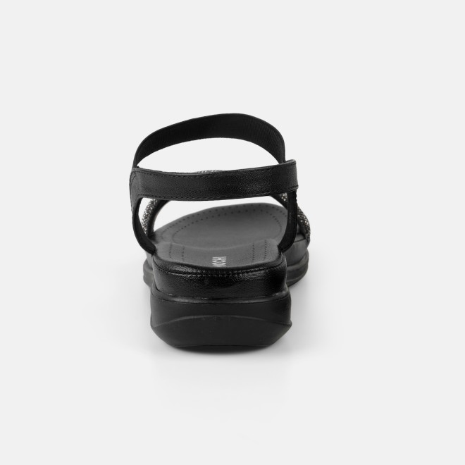Mochi Women Black Casual Sandals (SKU: 33-1481-11-36)