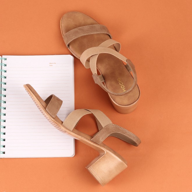Women Beige Casual Sandals