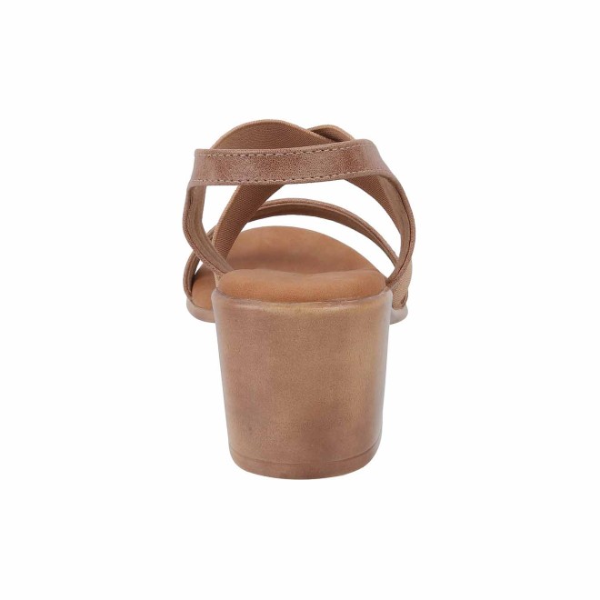 Mochi Women Beige Casual Sandals (SKU: 33-1482-20-40)