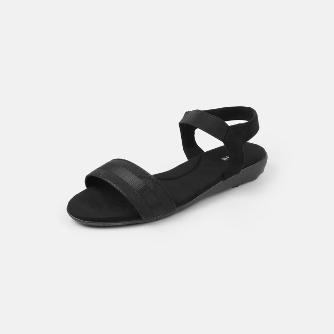 Mochi Women Black Casual Sandals (SKU: 33-1488-11-36)