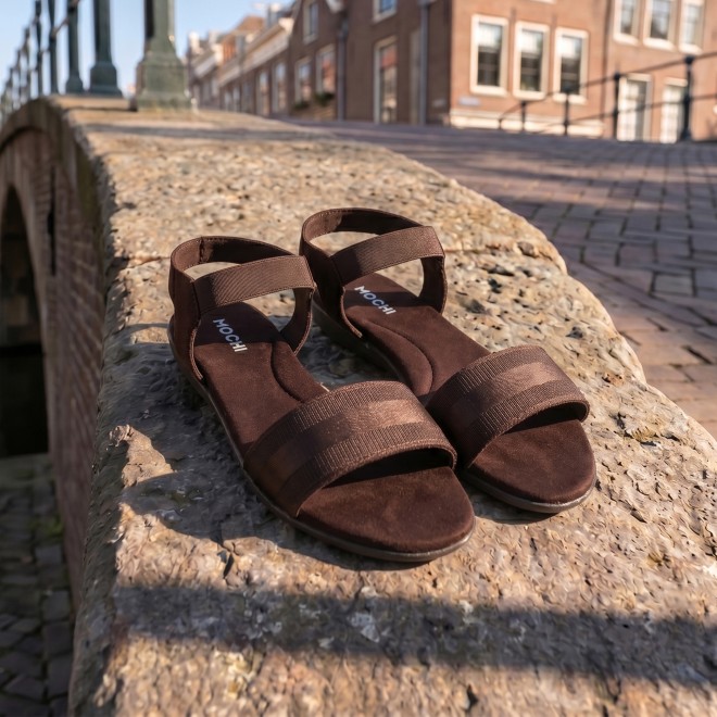 Mochi Women Brown Casual Sandals (SKU: 33-1488-12-36)