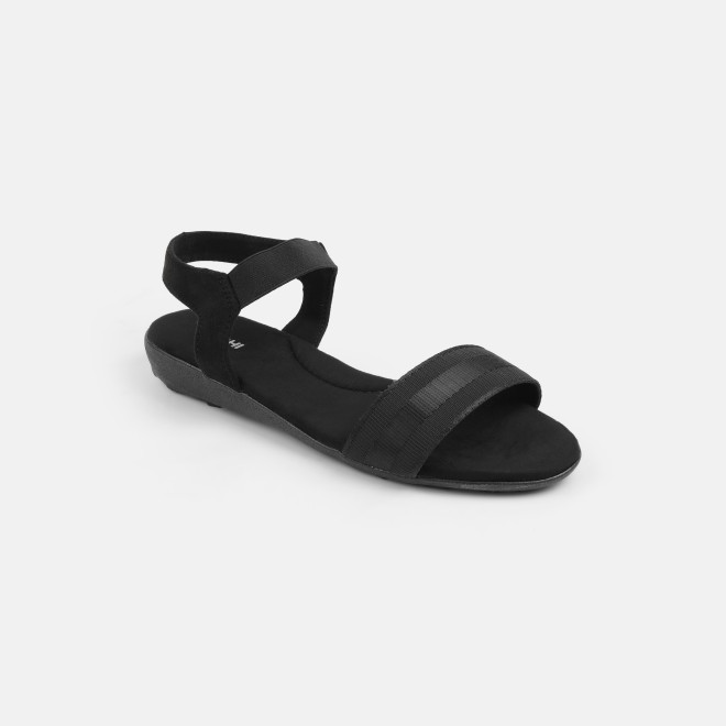 Mochi Women Black Casual Sandals (SKU: 33-1488-11-36)