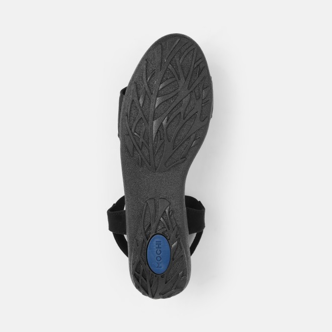 Mochi Women Black Casual Sandals (SKU: 33-1488-11-36)