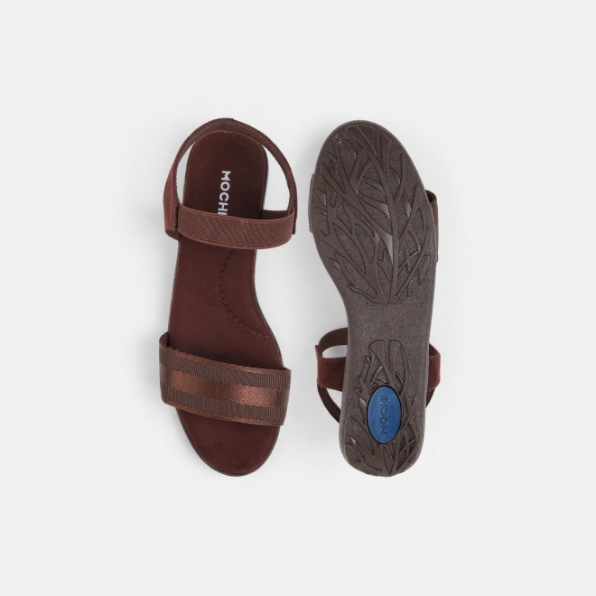 Mochi Women Brown Casual Sandals (SKU: 33-1488-12-36)